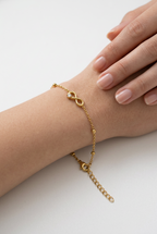 Infinity Stone Chain Bracelet