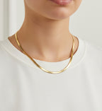 Gold snake chain