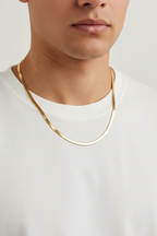 Gold snake chain