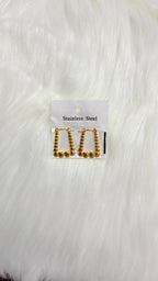 Hearts rectangle hoops