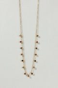 Multi-colored stone chain