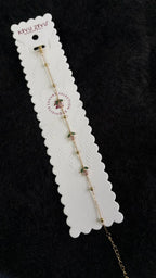Pink Tulip Chain Bracelet