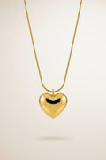 Amber heart chain