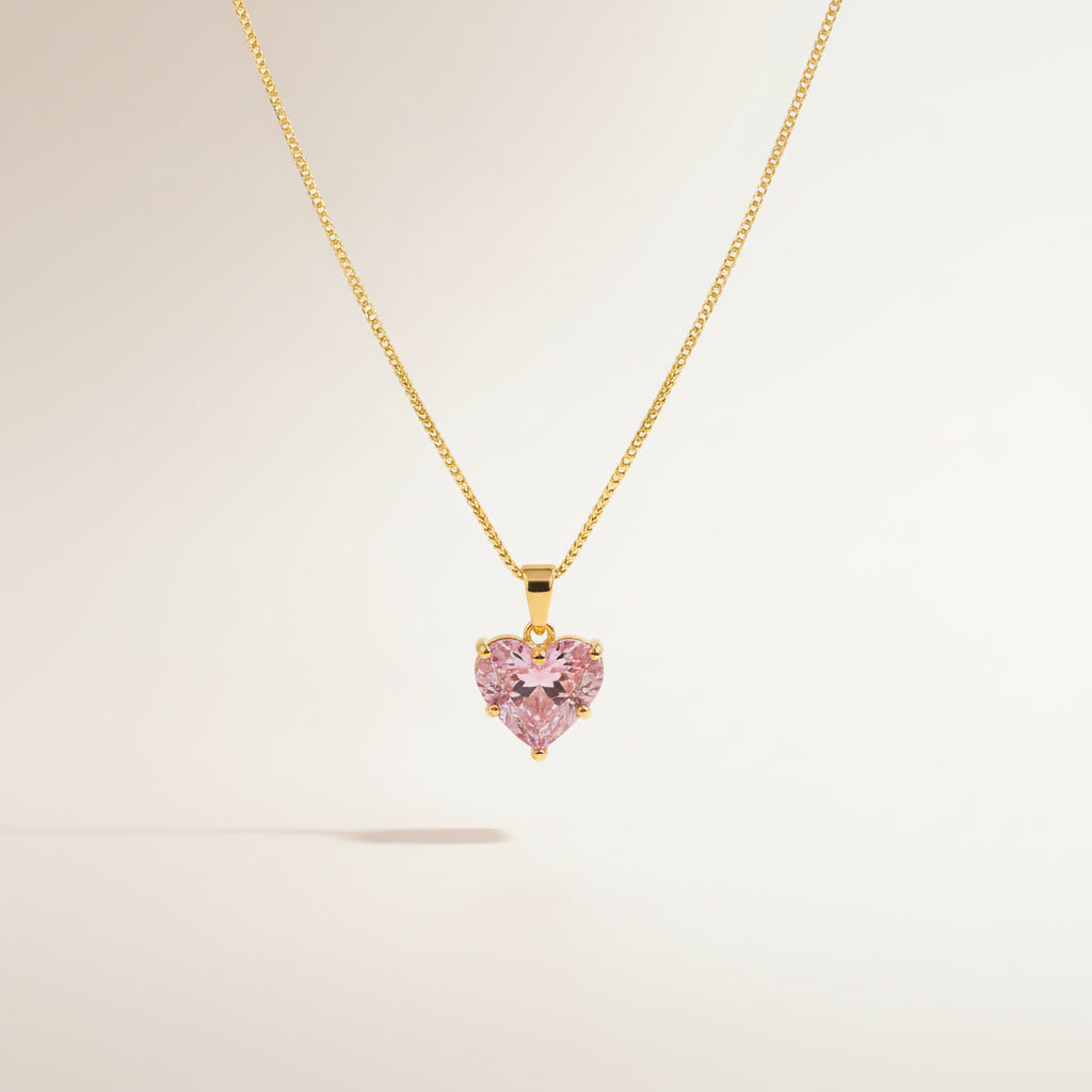 Pink Heart Chain