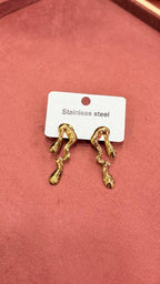 Quirky stud earrings