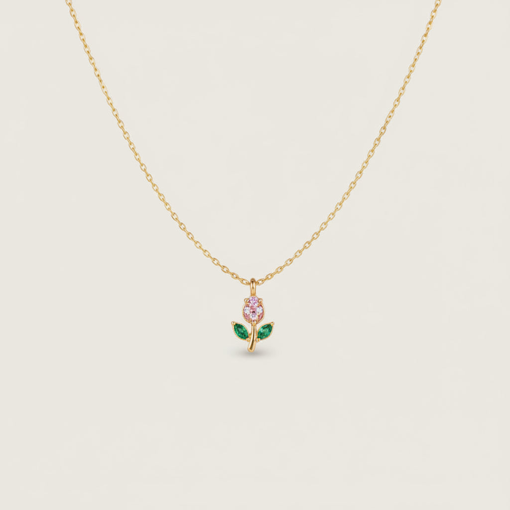 Pink Tulip Chain
