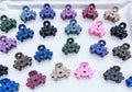 Dual Flowers Matte Small Claw