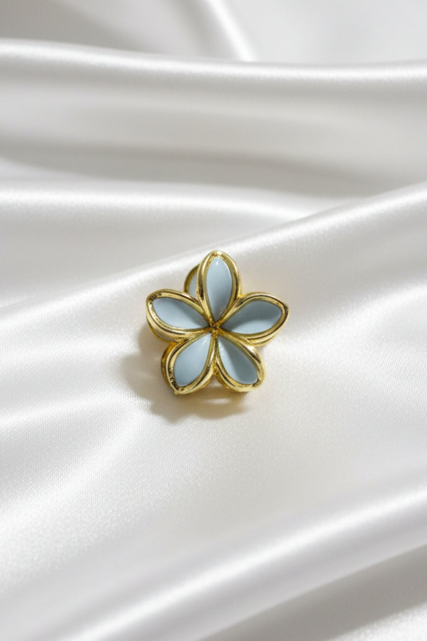Gold Rim Pinterest Flower Claw