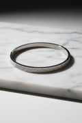 Silver Cross Unisex Kada Bracelet