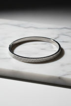 Silver Cross Unisex Kada Bracelet