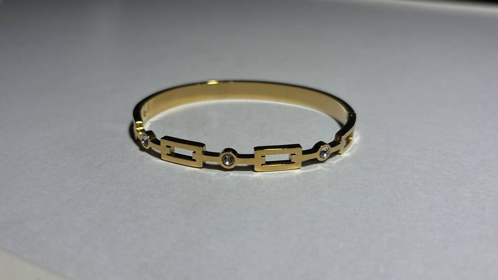 Rectangle Stone Kada Bracelet