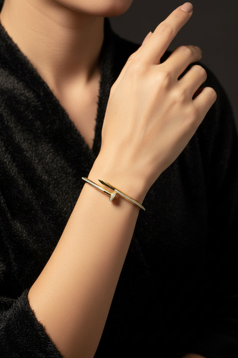 Stones Nail Kada Bracelet