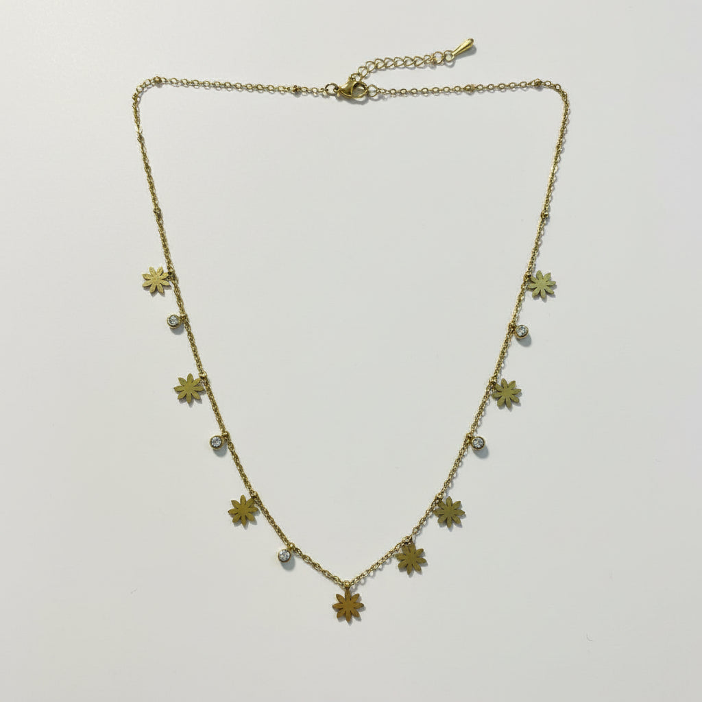 Flower Charms Chain