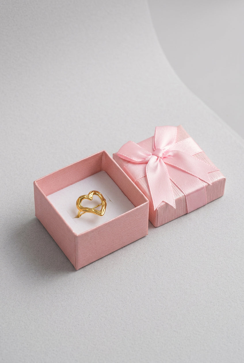 Pink Ring Box