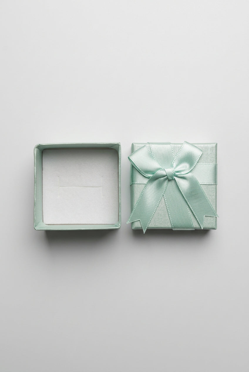 Ice Blue Ring Box