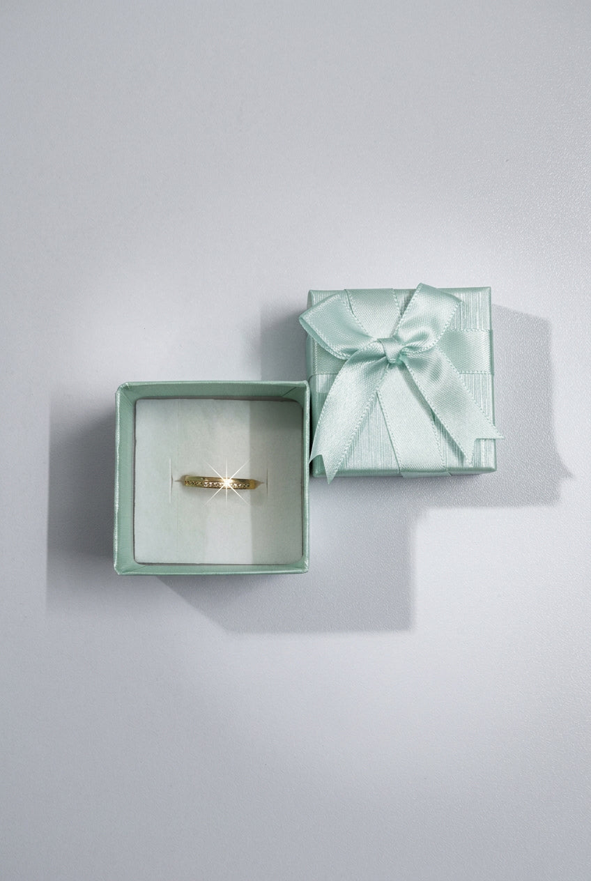 Ice Blue Ring Box