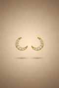 Moon Stone Ball Back Stud