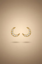 Moon Stone Ball Back Stud