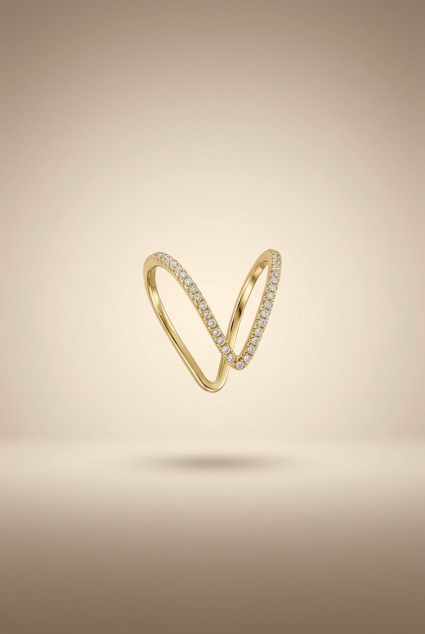 Gold Vanki Ring Adjustable