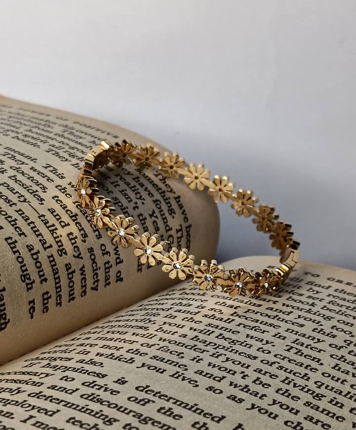 Flowers kada bracelet standard size