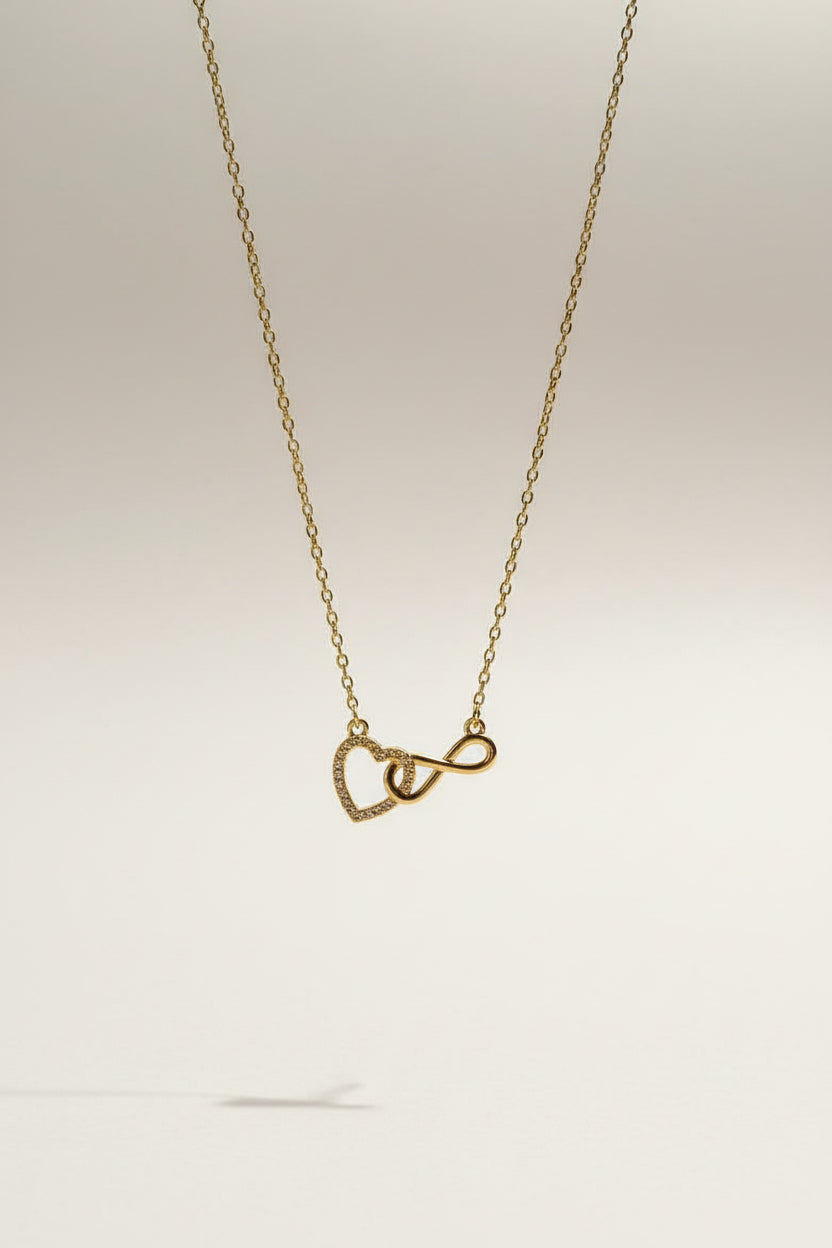 Infinity heart chain
