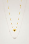 Tiny heart beaded chain