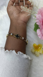 Clover kada bracelet