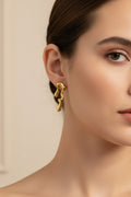 Quirky stud earrings